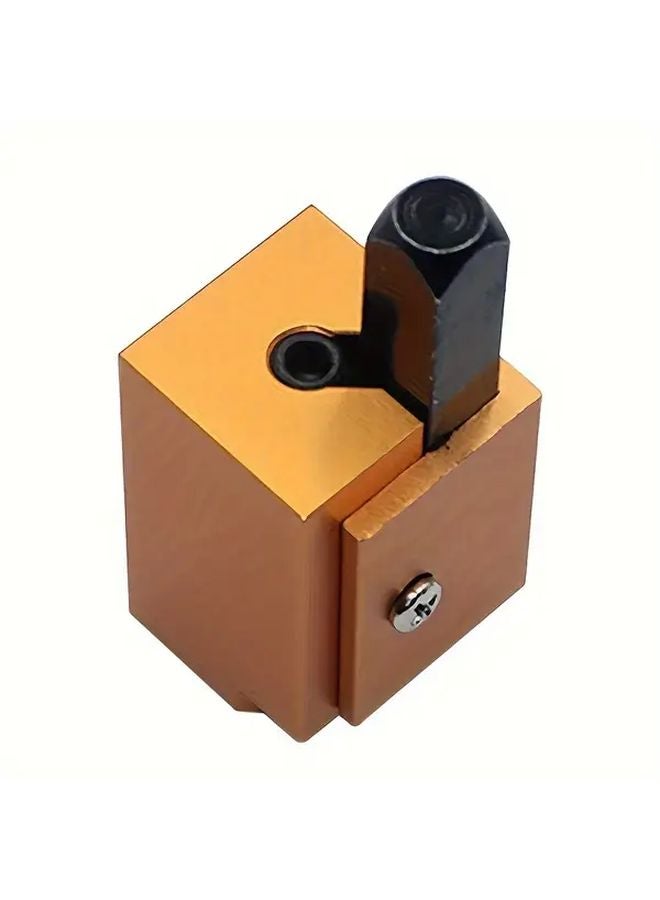 Golden Right Angle Chisel Square Hinge Mortise Hand Tool for Woodworking Carpentry - Image 1