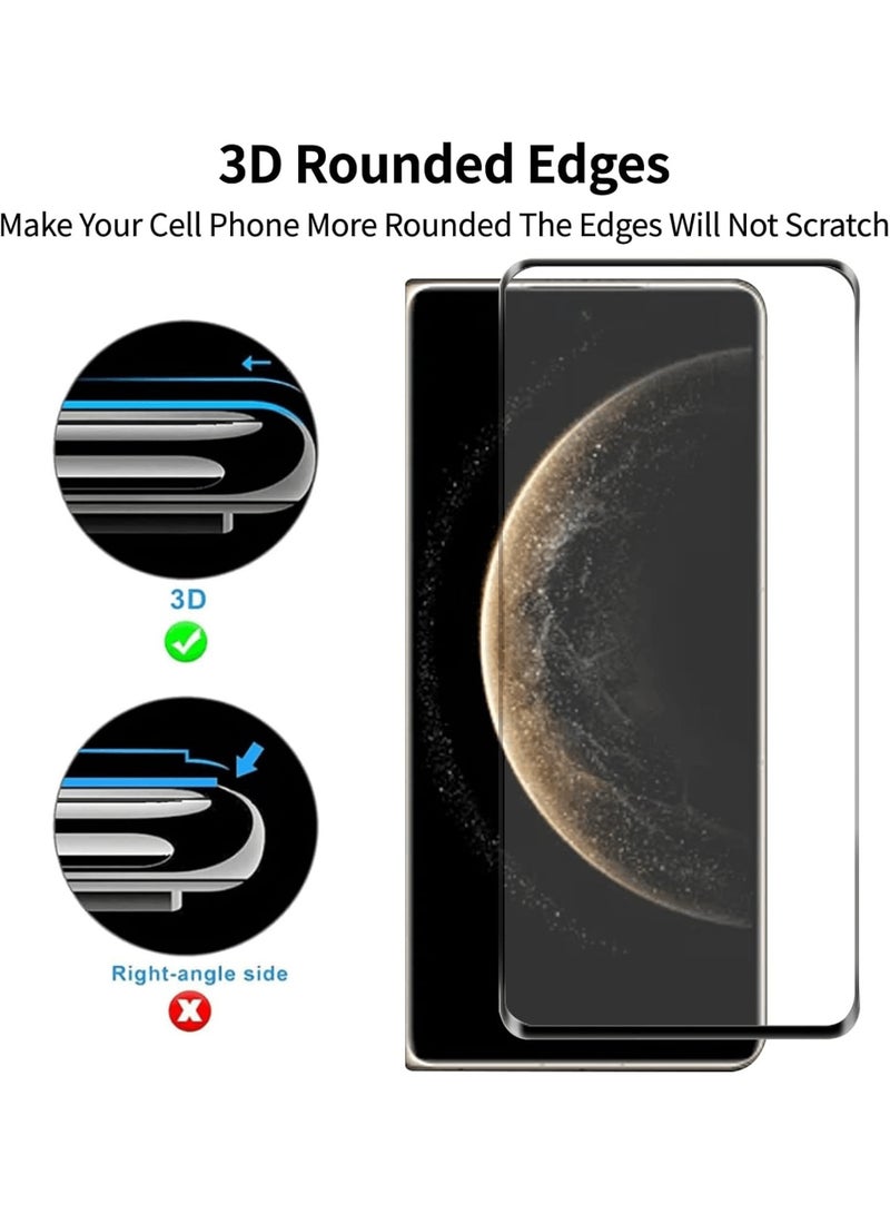 Aookay [2+2] Tempered Glass Screen Protector Compatible with Huawei Mate X6 Foldable Smartphone with Lens Protector, 9H Hardness Anti-Scratch, Scratch Resistant Easy Installation  - Image 3