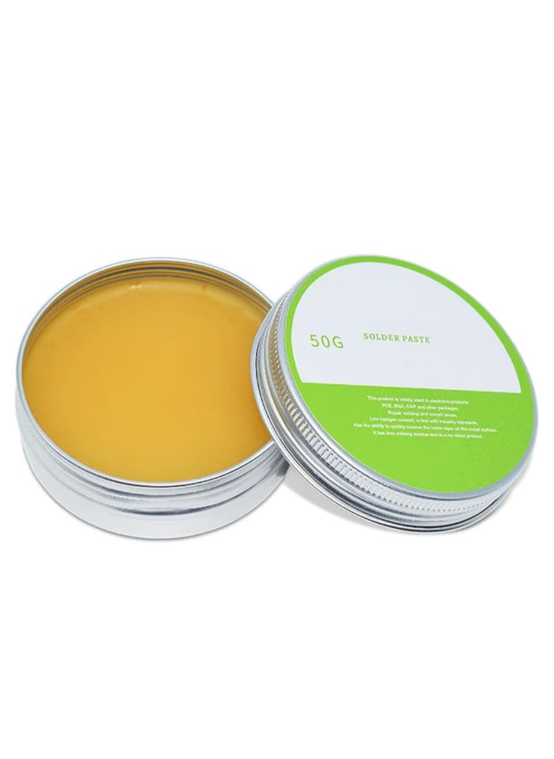 Rubik Lead-Free BGA Solder Paste 50g for Welding Components Mobile Phone Repair, No Clean, Rosin Soldering Flux  - Image 1