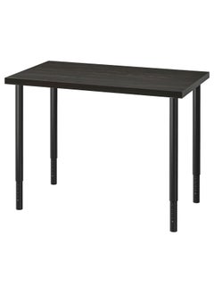 Desk, Black-Brown, 100X60 Cm - pzsku/ZADCE1B0EBC192E70EFB5Z/45/_/1732532061/21a6442d-2161-46a8-b686-fc334f8f2f81