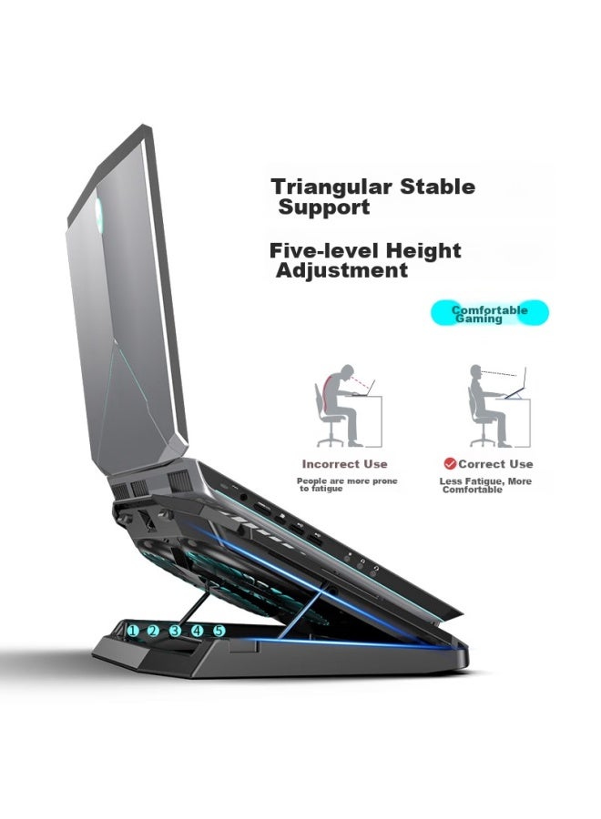 Suohuang Ssrq-020s1 Laptop Cooling Pad, Computer Stand, 15.6-inch 17.3-inch, Suitable For Lenovo Legion Y7000p, Jingyun G740 - Image 5