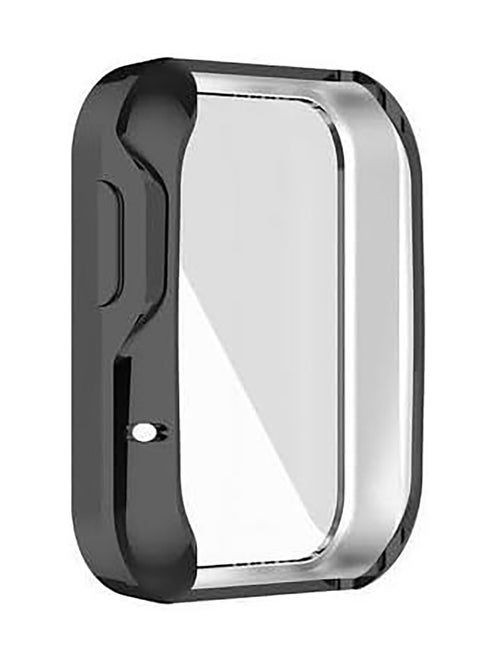 Case Compatible with Xiaomi Redmi Watch Lite, Soft TPU All Around Screen Protector Case Cover (Black)