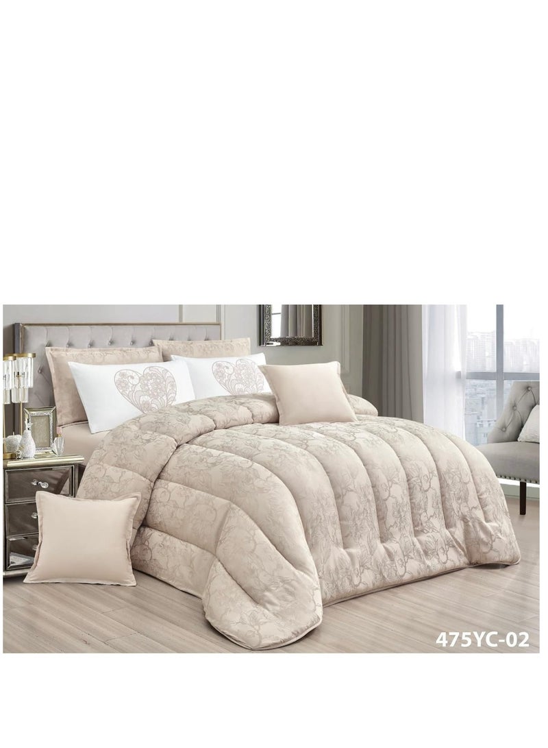 Royal jacquard bedspread, 8 pieces, king size quilt, size 240 x 260 cm  - Image 1