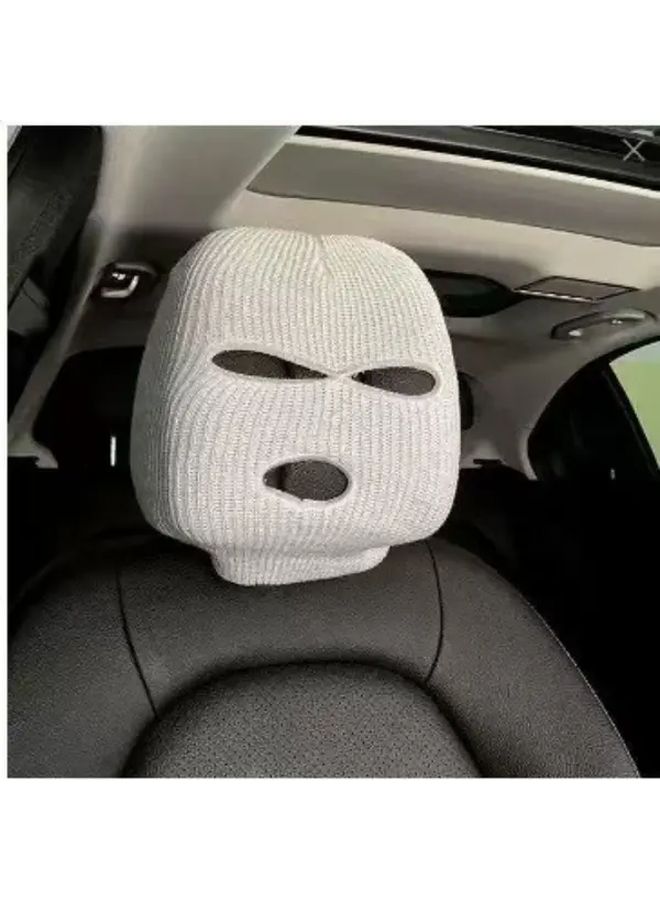 Balaclava Face Mask For Car With Eye Cutouts Anonymous Driving Cover SD Black - Image 4