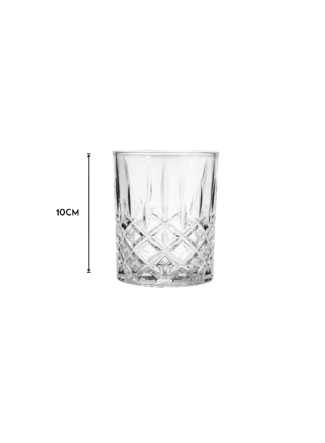 بلينك ماكس طقم كاسات BLINKMAX الفاخرة – 6 قطع من الكريستال المزخرف بسعة مثالية وارتفاع 10 سم - Image 4