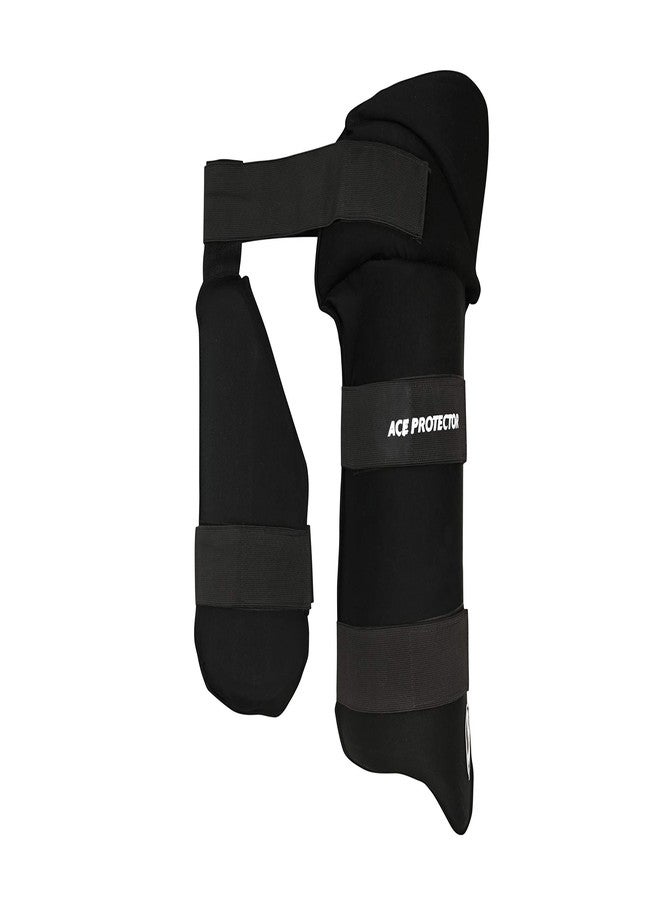 SG Ace Protector RH Thigh Pad Combo, Black - Image 2