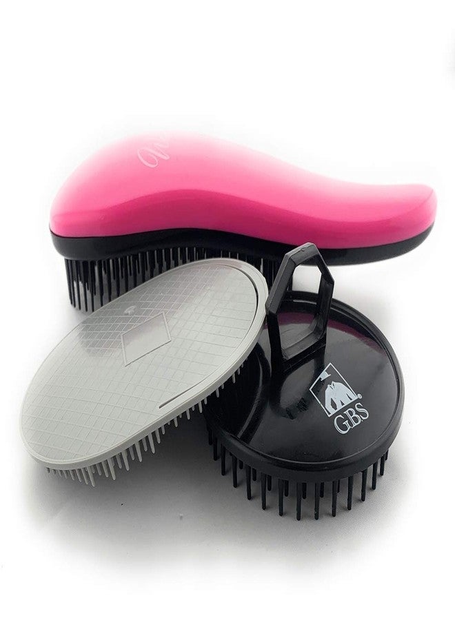 G.B.S Wave Detangling Hair Brush, Detangling Hair Brush for Natural, Curly, Straight, Wet and Dry Hair - Image 2