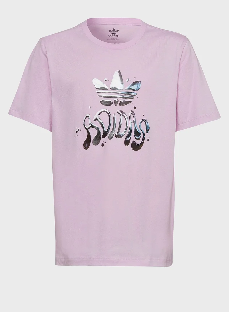 adidas Originals Youth Trefoil T-Shirt