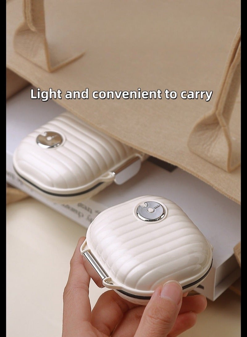 Portable Pill Box 7 Day ,Daily Medicine Container，travel pill jewelry mini shell storage and sealing box,Travel Essentials - Image 3