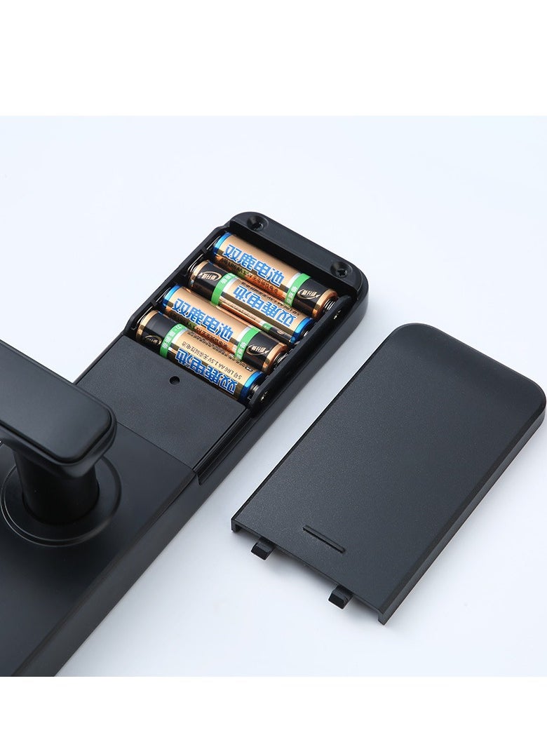 Generic - Smart Fingerprint Door Lock with Tuya App, Password, IC Card, and Key Access - Secure Entry for Home, Hotel, and Apartment (Tuya Arabic version) - Image 1