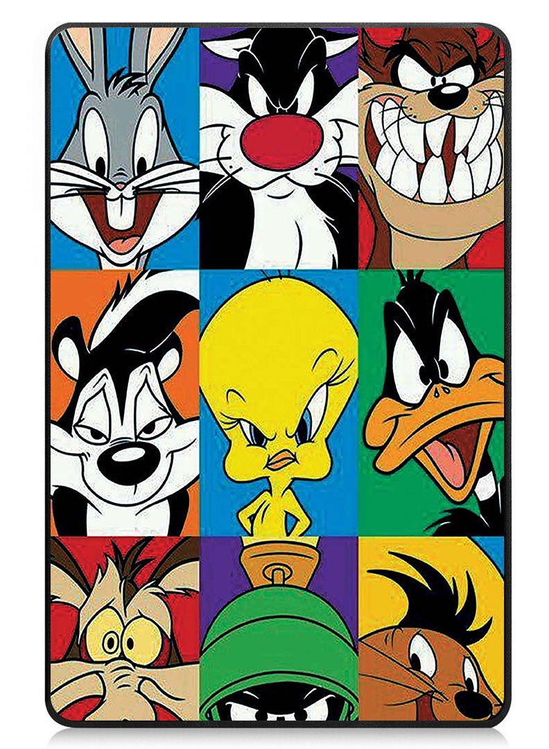 Theodor Protective Flip Case For Apple iPad Pro 13 (2024) With Trifold Stand Auto Wake Sleep Shockproof Cover Cartoons (2) - Image 1