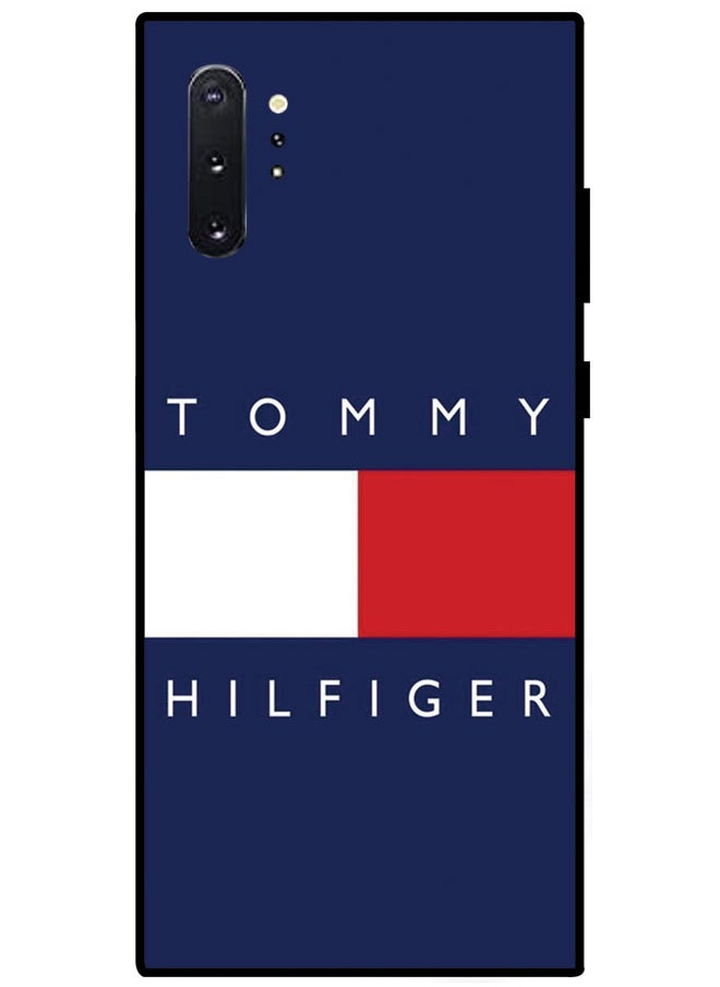 EYE CATCH - Protective Case Cover For Samsung Galaxy Note 10 Plus Smart Series Printed Protective Case Cover for Samsung Galaxy Note 10 Plus Tommy Hilfiger - Image 1