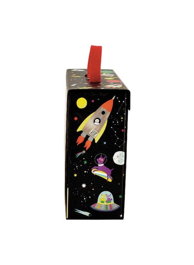 Floss & Rock Space Playbox - 15 Wooden Pieces - Astronauts, Rockets, Aliens & More - Age 3+ - Image 4