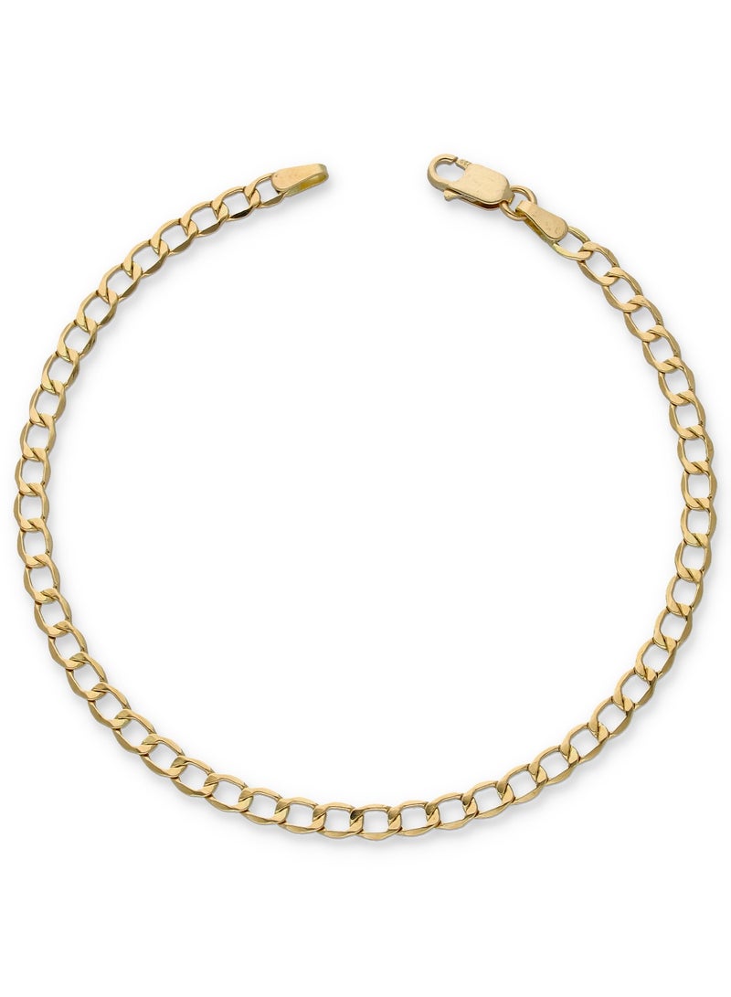 FK Jewellers Gold Curb Bracelet 18KT  - Image 1