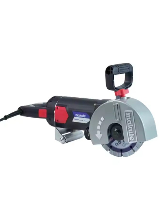 makute 3000W Electric Wall Chaser with 7500rpm Suitable for grooving, chamfering, and decorative trim work in drywall applications (SM001)  - Image 1