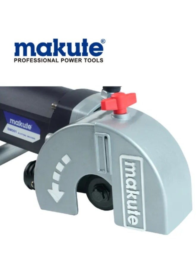 makute 3000W Electric Wall Chaser with 7500rpm Suitable for grooving, chamfering, and decorative trim work in drywall applications (SM001)  - Image 5