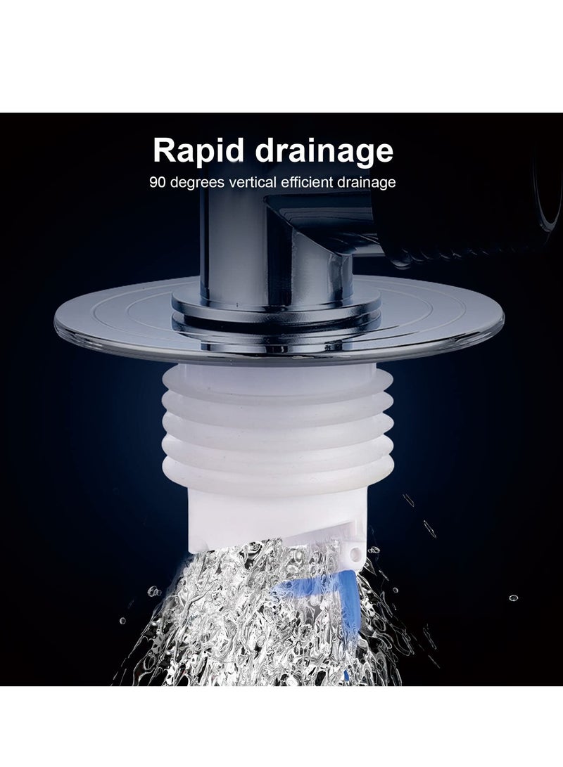 SYOSI Magnetic Drain Tube Hose Seal, Odor-proof Valve Deodorant Silicone Plug, Drain Catcher Connector, Tee Joint, Only Suitable for Washing Machine - Image 5