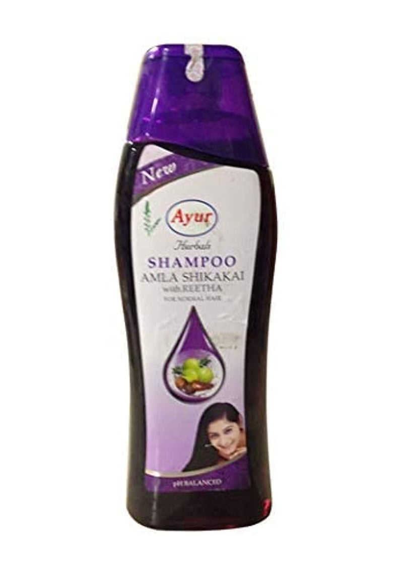 Ayur Herbals Shampoo Amla Shikakai with Reetha for Normal Hair 500ml - Image 1