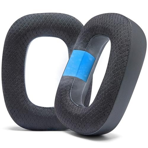 WC Freeze A30 Cooling Gel Earpads Compatible with Logitech Astro A30 Headphones by Wicked Cushions Elevate Comfort Durability Thickness Sound Isolation for Epic Gaming Sessions Black - Image 1