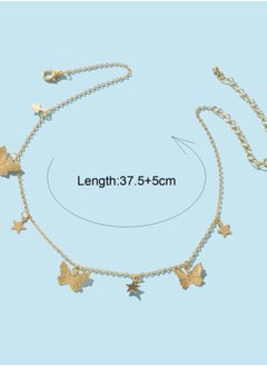 Generic Minimalist Charming Butterfly and Star Pendant Necklace - Elegant & Versatile Jewelry for Women  - Image 4