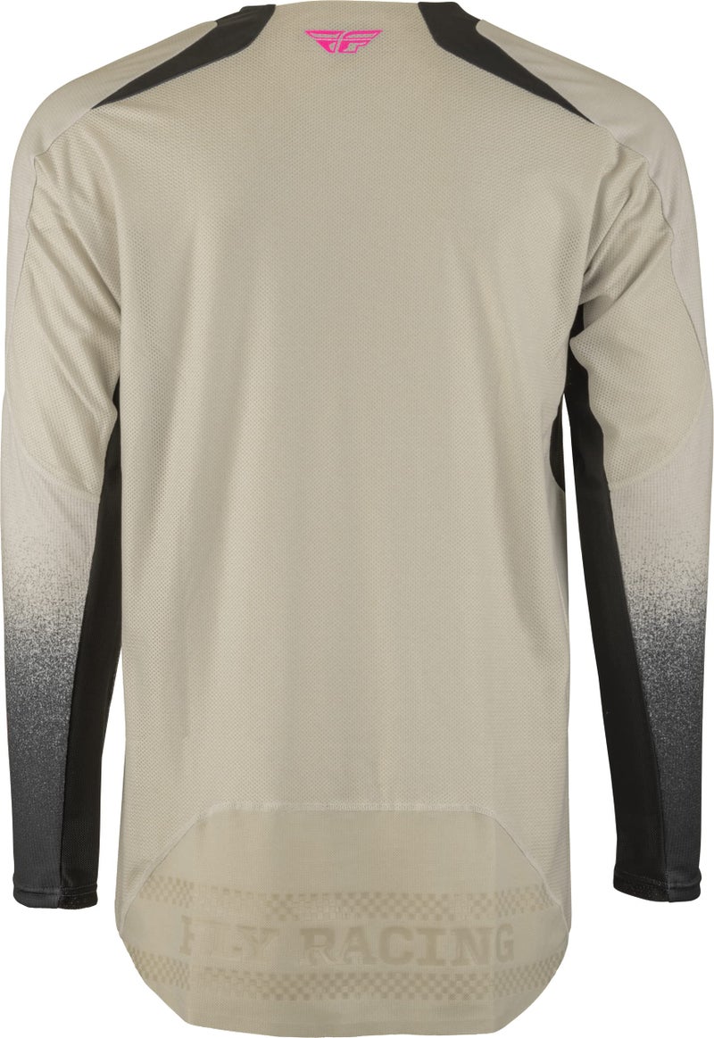 Fly Racing 2023 Adult Evolution DST Jersey (Ivory/Dark Grey, Large) - Image 2