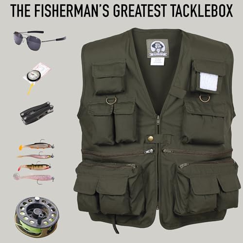 Rothco Uncle Milty Travel Vest - Outdoor Fishing Camping 17 Cargo Pocket Jacket, Black, L - Image 4