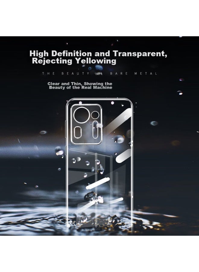kelleia Kalai'ao Xiaomi Mix4 Phone Case, Xiaomi Mix4 Protective Cover, Full Protection Shockproof Tpu Soft Case/protective Case, Transparent, 6.67 Inches - Image 3