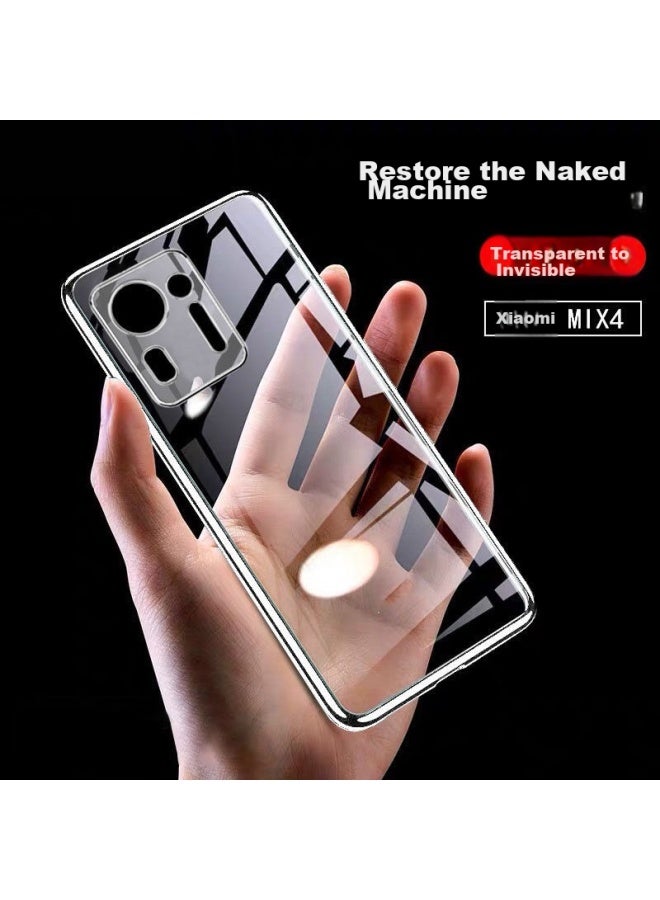 kelleia Kalai'ao Xiaomi Mix4 Phone Case, Xiaomi Mix4 Protective Cover, Full Protection Shockproof Tpu Soft Case/protective Case, Transparent, 6.67 Inches - Image 1