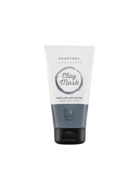 Bobana Charcoal Clay Mask, 150gm