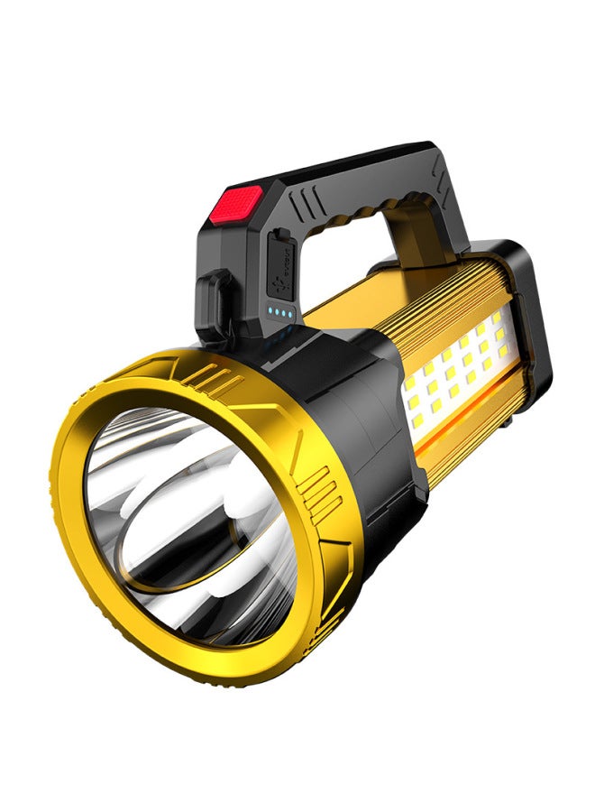 Beta Outdoor Strong Light Long Endurance Searchlight Portable Flashlight Super Bright Household Rechargeable Portable Miner's Lamp Field Protection