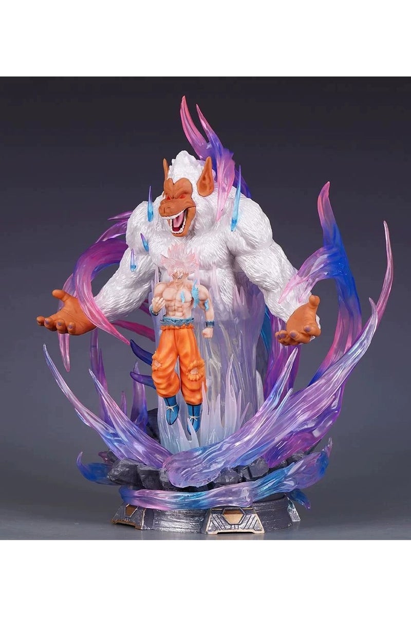 general Dragon Ball Great Ape Goku Battle Pose Light-Up Figure, Desk Centerpiece and Birthday Gift 31cm - Image 1