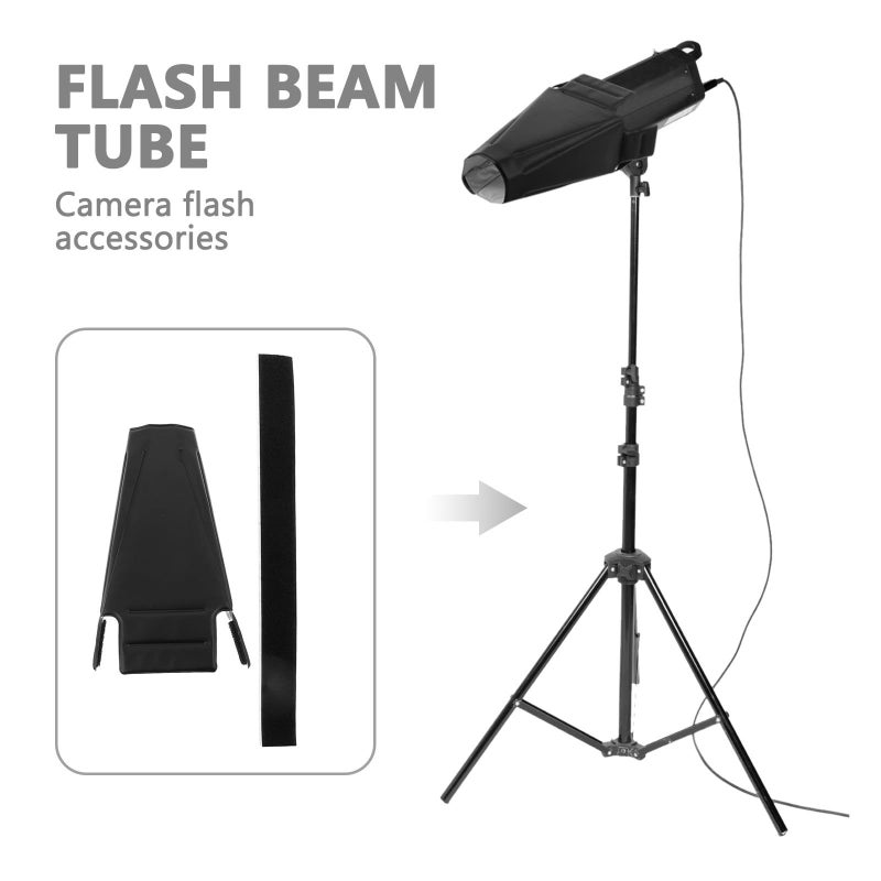 External Flash Cone Softbox with Hook And Loop Design For Portrait Photography - Image 5