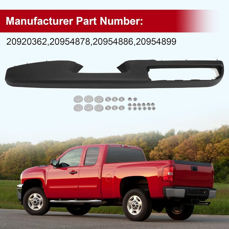 Jetuplusllc Front Driver Side Armrest Repair Kit for Chevrolet/GMC Models, Black - Image 5