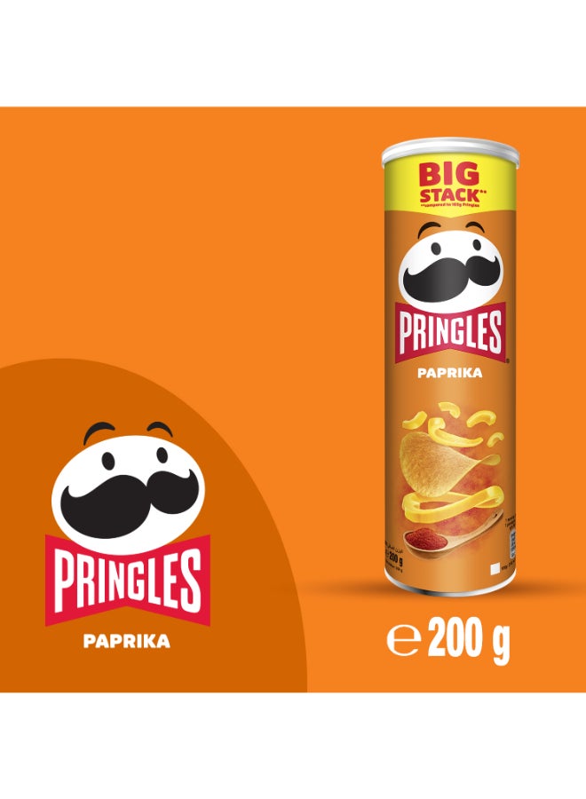 Pringles Paprika Chips 200g - Image 5