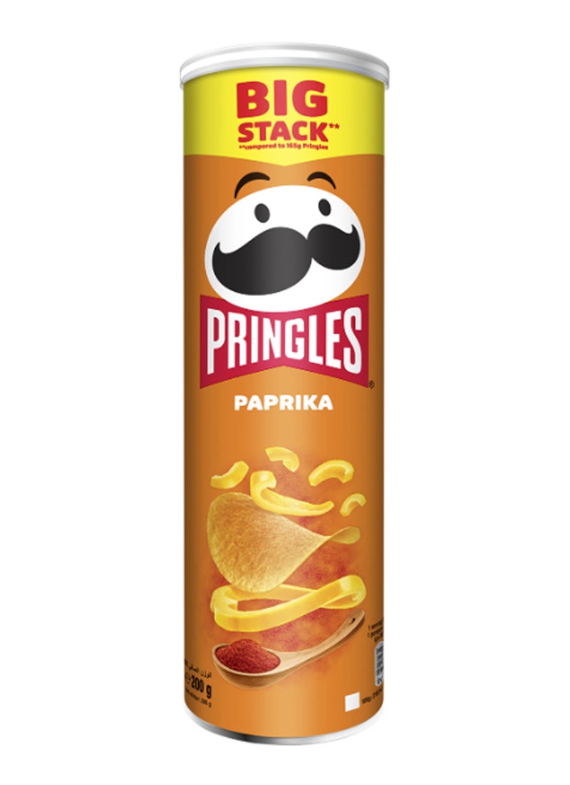 Pringles Paprika Chips 200g - Image 1