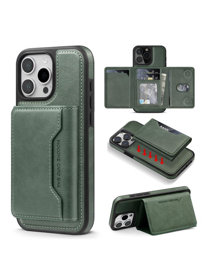 Zaboon Case For iPhone 12 Pro Max Shield Multi-functional MagSafe Card Bag Phone Case - Image 1