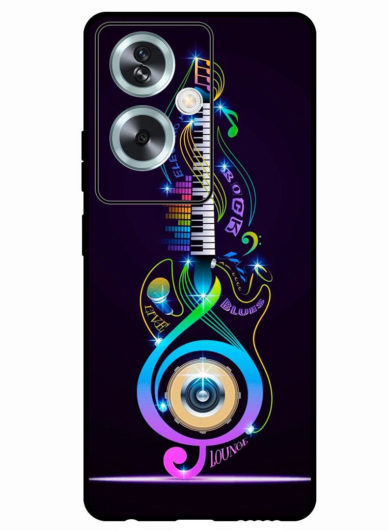 Theodor Protective Case Anti Scratch Shock Proof Bumper Cover For Oppo A79 5G music guitar - Image 1