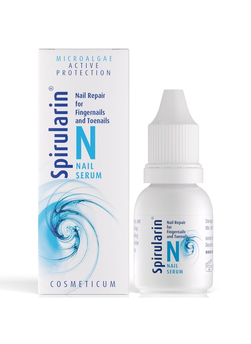 Spirularin Nail Serum for Discolored Fingernails and Toenails Natural Remedy for Restoring Nail Health  Made in Germany 034 Fl Oz 