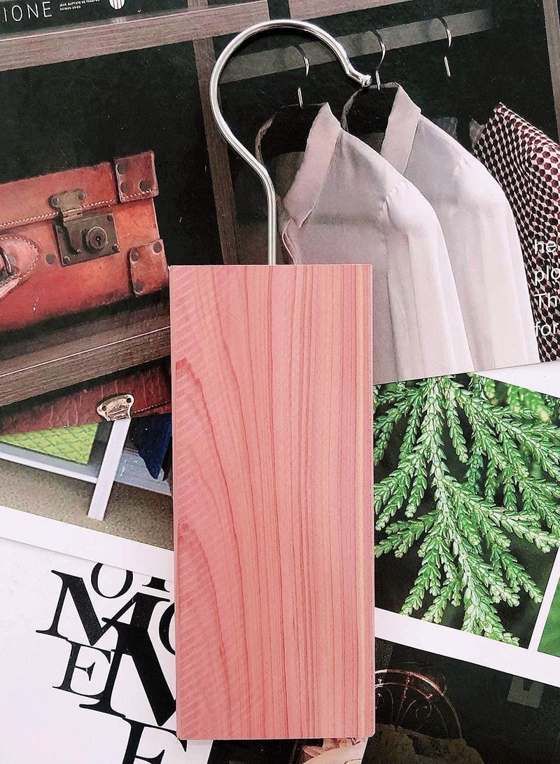 KASTWAVE Cedar Blocks for Closets Storages Natural Organic Moth Repellent Wardrobes Drawers Protection Odor Remover Pack of 6 - Image 4