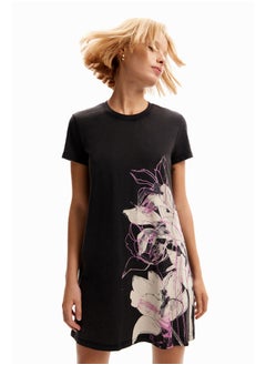 DESIGUAL Floral mini T-shirt dress  - Image 4
