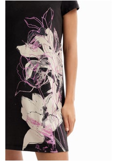 DESIGUAL Floral mini T-shirt dress  - Image 5