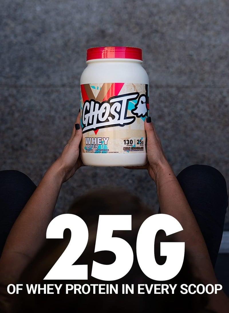 Ghost, Whey Protein, 924G Milk Chocolate flavor, 26 servings - Image 3