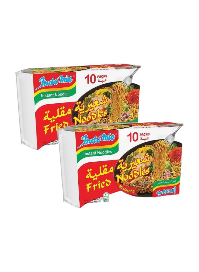 Indomie نودلز مقلية فورية، 80 جرام × 20 قطعة - Image 1