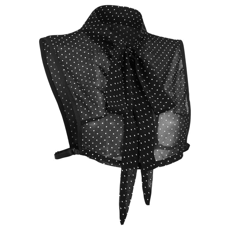 Women's Detachable Lace Collar Blouse Fake Collar Removable Half Shirt Collar Decorative Collar for Versatile Outfits - Image 1