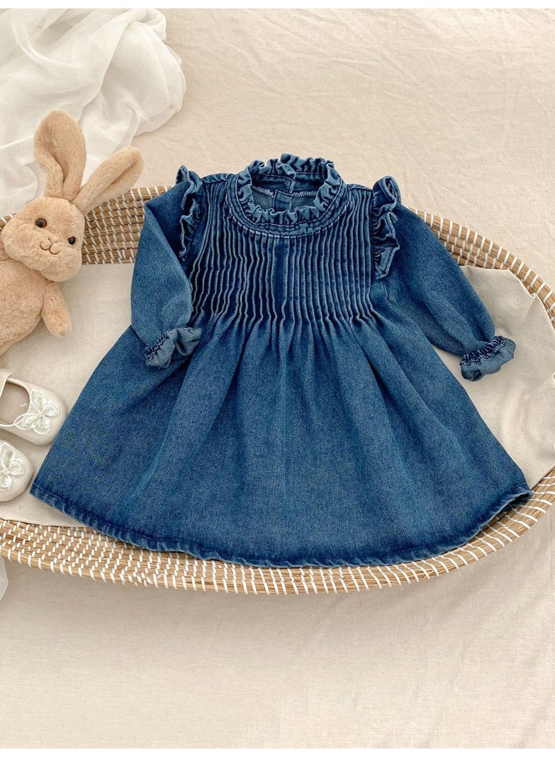 DOOKOO Baby Girls Casual Dresses Newborn Spring Breathable Clothing - Image 3