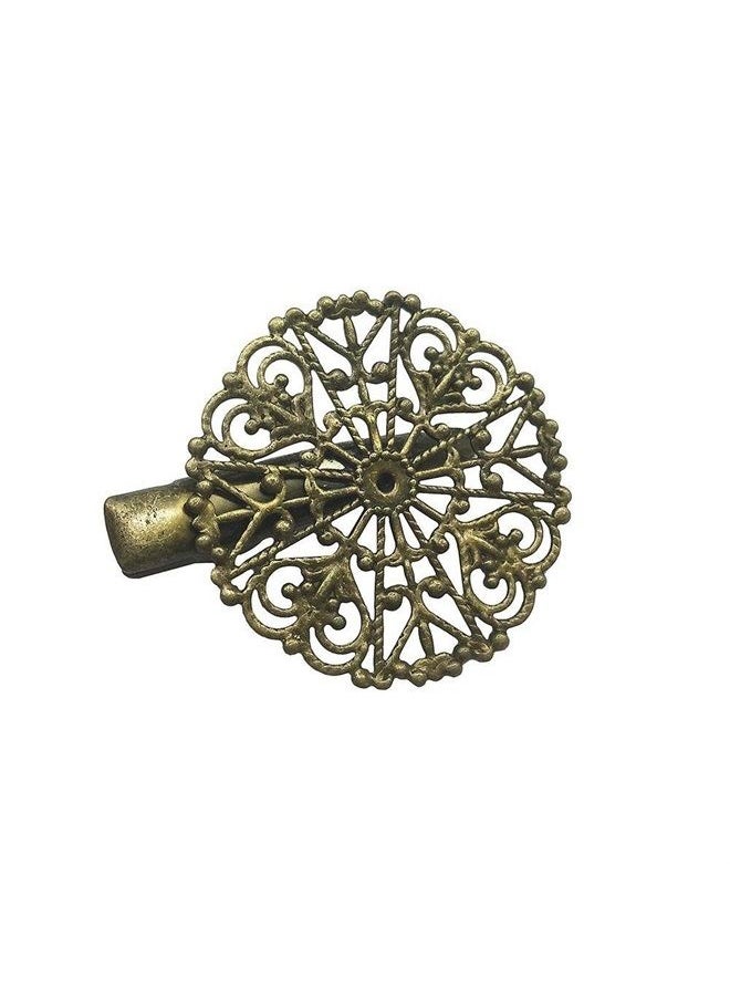 Lizzie Kay 6 Assorted Vintage Hair Clips Pins Butterfly Dragonfly Flower Feather Women Girls  - Image 5