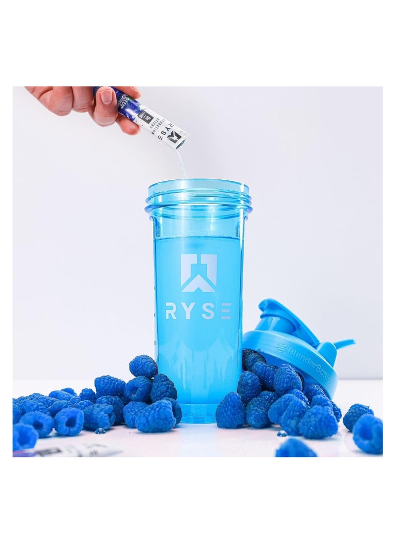 Hydration Electrolytes Sticks, Blue Raspberry, 16 Sticks