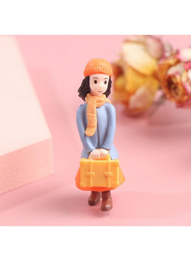 Ascension ألعاب مصغرة رومانسية شتوية للزوجين هدية لصديقته أو صديقها أو الزوج أو الزوجة هدايا يوم الحب مصغرة للمنزل DIY غرفة المعيشة، 1.2 × 5.3 سم، متعددة الألوان - Image 2