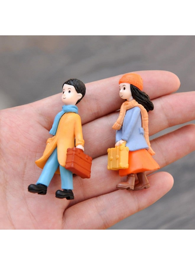 Ascension ألعاب مصغرة رومانسية شتوية للزوجين هدية لصديقته أو صديقها أو الزوج أو الزوجة هدايا يوم الحب مصغرة للمنزل DIY غرفة المعيشة، 1.2 × 5.3 سم، متعددة الألوان - Image 4