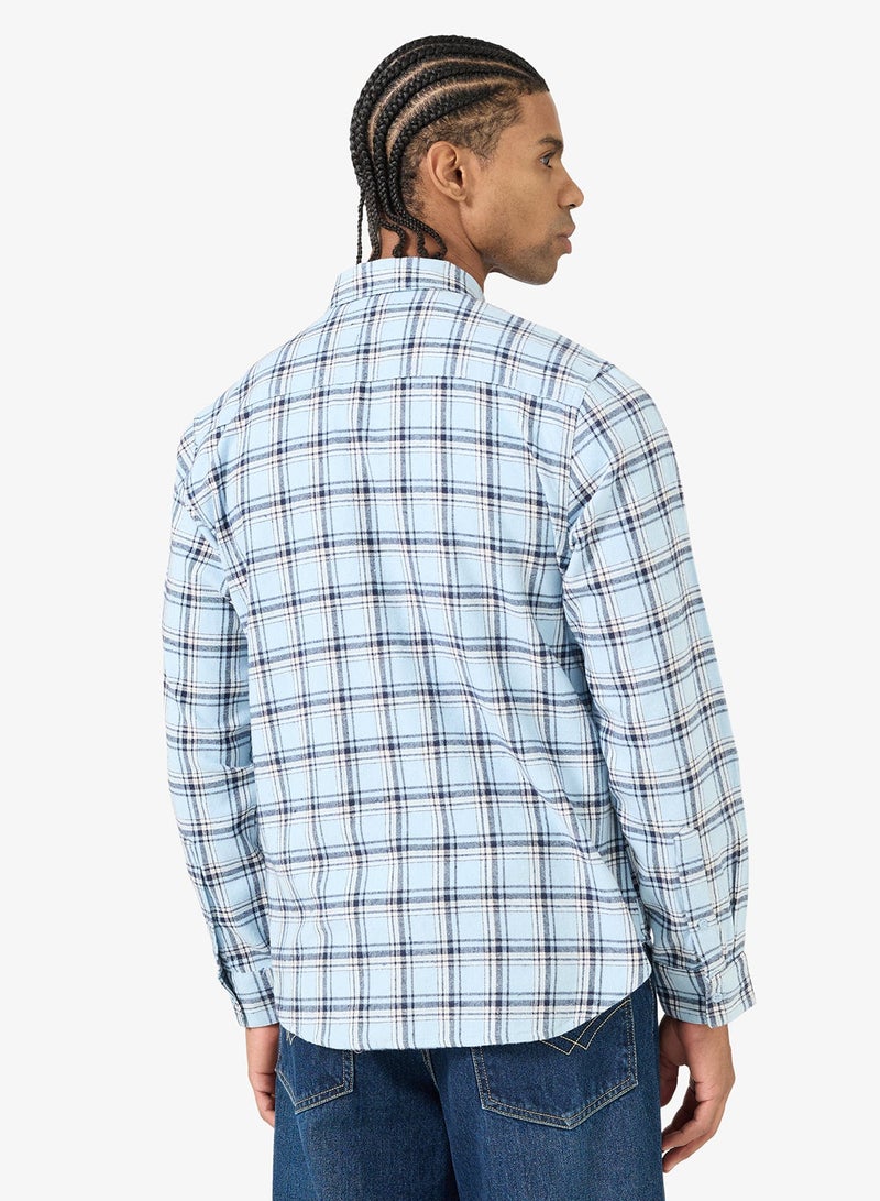 Seventy Five Checked Long Sleeve Regular Fit Shirt - Image 2